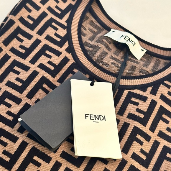 COPY - Fendi Fabric FF Motif Sweater - Picture 7 of 13